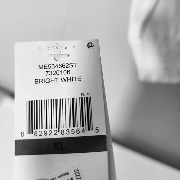 Soft White Cotton Eyelet Micro Ruffle Off-Shoulder Boho Festival Top Sz XL - Picture 10 of 11